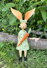 JANE RABBIT W/CARROT *NEW* AVAIL JAN 2025